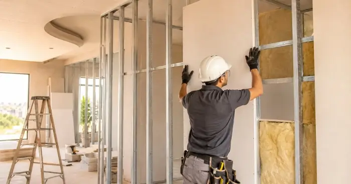 Construção a seco: vantagens para projetos modernos